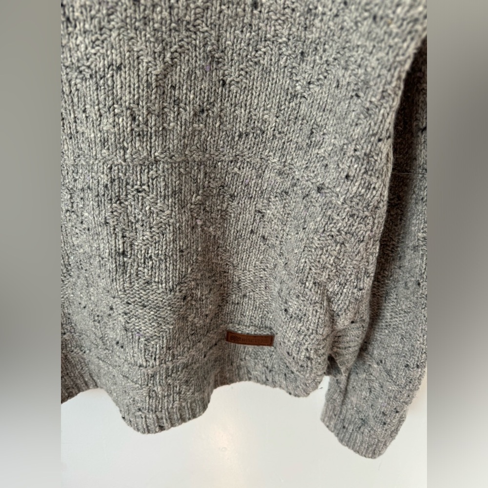 Gray Turtleneck Sweater - image 3